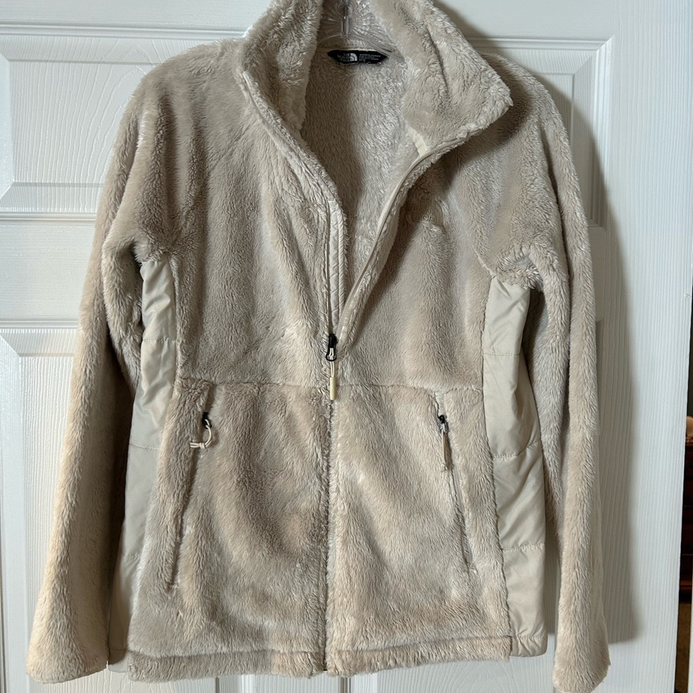The North Face Women’s Cream Fleece/Fur Jacket